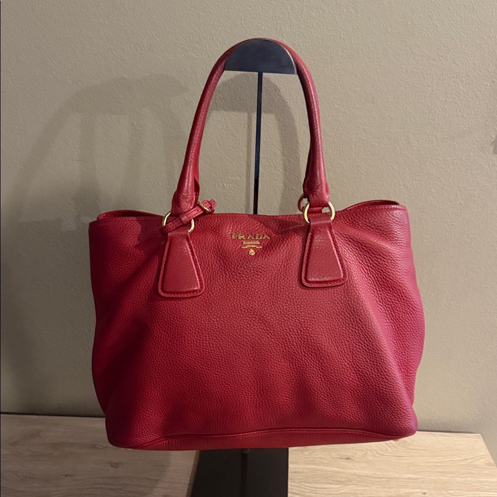 Prada Vitello Daino Leather Tote